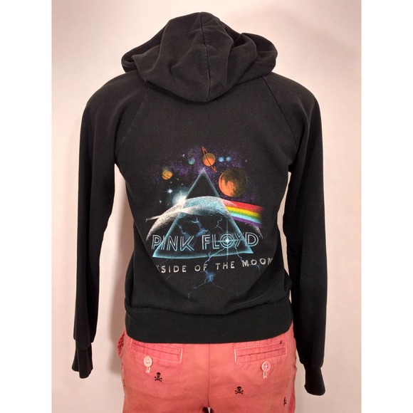 Rockware Anthill Pink Floyd rainbow prism hoodie - Picture 3 of 7